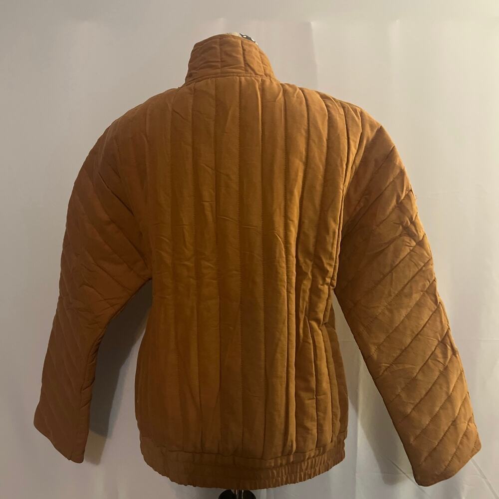 Disamer Tan Light Weight Quilted Jacket - Picture 3 of 10